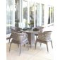 Townchair Outdoor Dinning Set 4 Chairs and 1 Table
