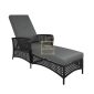 Town Chair Outdoor Swimming Pool Lounger (Black)