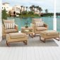 Townchair Outdoor Balcony Patio Set 2 Chairs and 1 Table