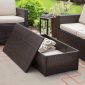 Townchair Outdoor Sofa Set dark colour 2 Single Chairs + Single 2 seater and Table