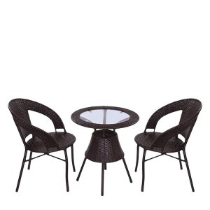 Town Chair Outdoor Balcony Chairs and Table black