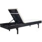 Townchair Outdoor Poolside Chair With cushion (Black)