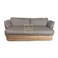 Town Chair Cane Sofa Set 5 Seater with Cushions
