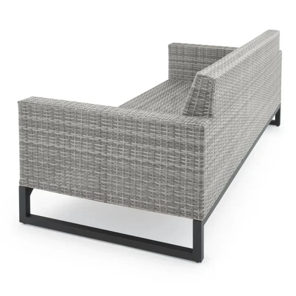 Outdoor Sofa Set for Garden and Balconies Multicolour Grey Rattan Townchair (3) Outdoor Sofa Set for Garden and Balconies Multicolour Grey Rattan Townchair