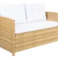 Town Chair Outdoor Sofa Set 4 Seater (Multicolour Gold)