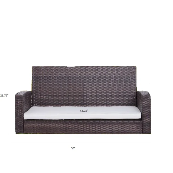 Town Chair Outdoor Swing with Cushion (Multicolour Brown) (2) Town Chair Outdoor Swing with Cushion (Multicolour Brown)