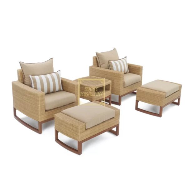 Townchair Outdoor Balcony Patio Set 2 Chairs and 1 Table (2) Townchair Outdoor Balcony Patio Set 2 Chairs and 1 Table