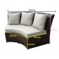 Townchair Outdoor Sofa Set 8 Seater and 1 Table Multicolour Brown