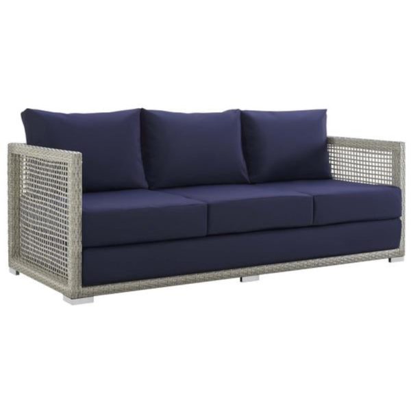 Townchair Outdoor Sofa Set for Balcony Grey Colour 1 Three Seater + 1 Two Seater + 1 Single Seater and Table (3) Townchair Outdoor Sofa Set for Balcony Grey Colour 1 Three Seater + 1 Two Seater + 1 Single Seater and Table