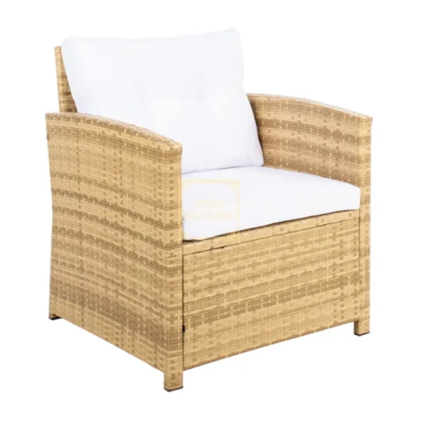 Town Chair Outdoor Sofa Set 4 Seater (Multicolour Gold) Town Chair Outdoor Sofa Set 4 Seater (Multicolour Gold)