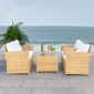 Town Chair Outdoor Sofa Set 4 Seater (Multicolour Gold)