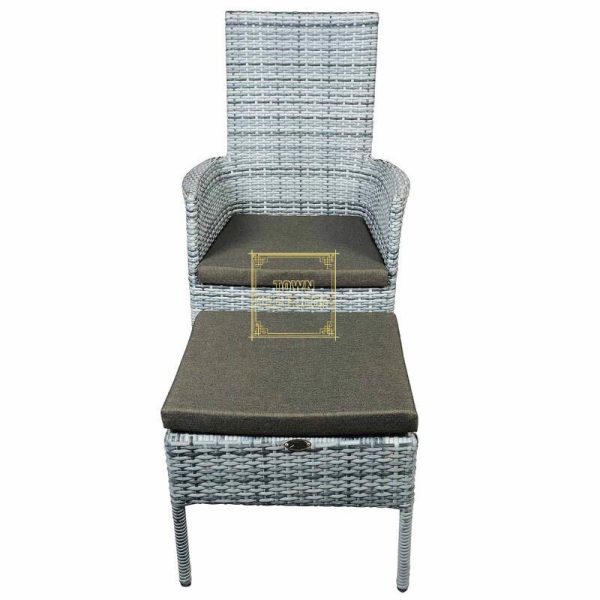 Townchair Waterproof Chair with footrest (3) Townchair Waterproof Chair with footrest