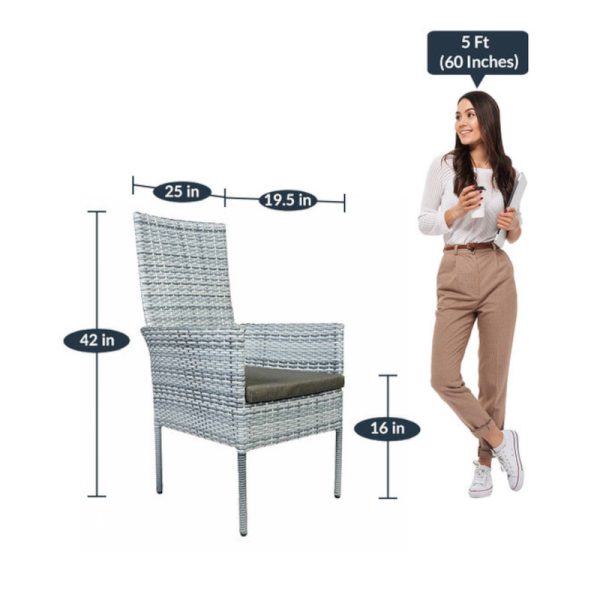 Townchair Waterproof Chair with footrest (4) Townchair Waterproof Chair with footrest