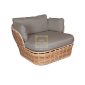 Town Chair Cane Sofa Set 5 Seater with Cushions
