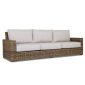 Townchair Wooden Finish Outdoor Sofa Set 5 seater
