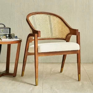 Townchair Teak Wood Cafe and Restobar Chairs with Cushion