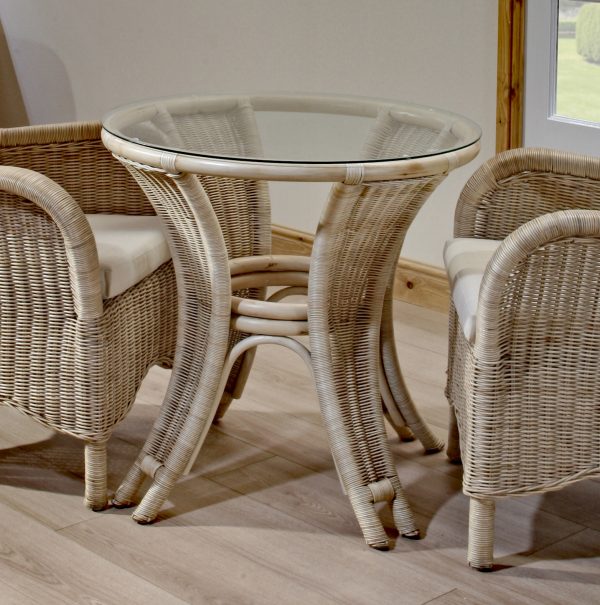 Townchair Cane Dining Set 4 Chairs and 1 Table (3) Townchair Cane Dining Set 4 Chairs and 1 Table