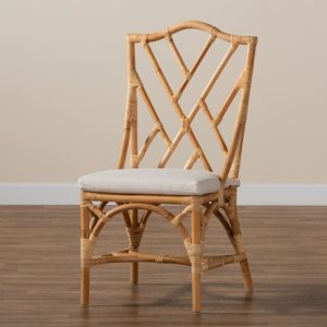 Townchair Natural Cane Single Chair for Dining