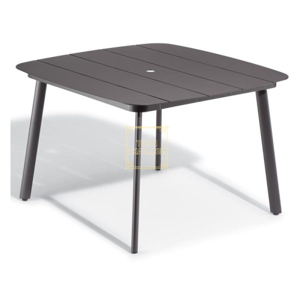 Townchair Outdoor Braided Rope Dining Set 4 Chairs and 1 Table Dark Grey with Cushions (4) Townchair Outdoor Braided Rope Dining Set 4 Chairs and 1 Table Dark Grey with Cushions (4)