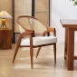 Townchair Teak Wood Cafe and Restobar Chairs with Cushion