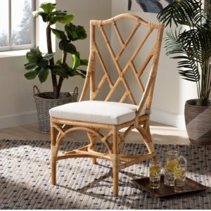 Townchair Natural Cane Single Chair for Dining